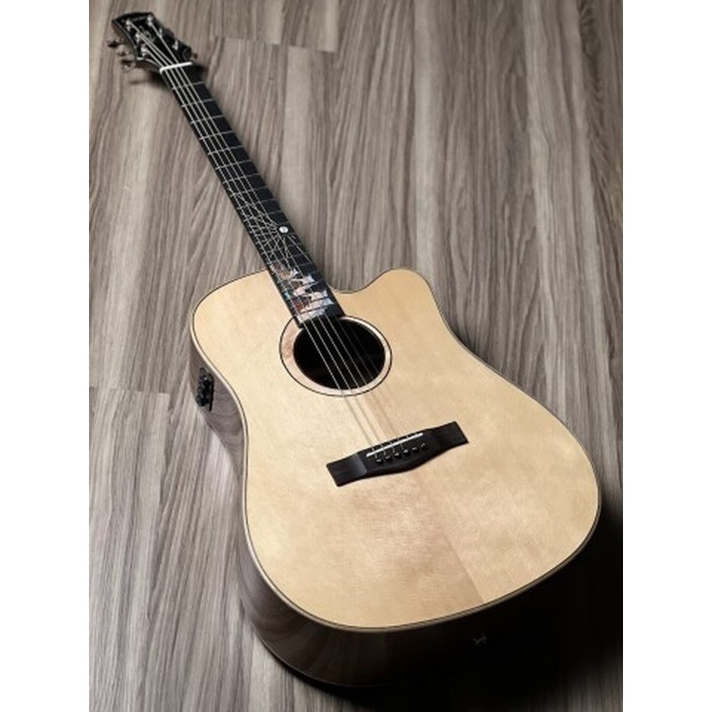 sqoe-spain-sq-pfzl-dc-transacoustic-with-effects-in-natural-gloss-spruce-rosewood SQOE Spain SQ-PFZL-DC TransAcoustic with Effects in Natural Gloss Spruce/Rosewood