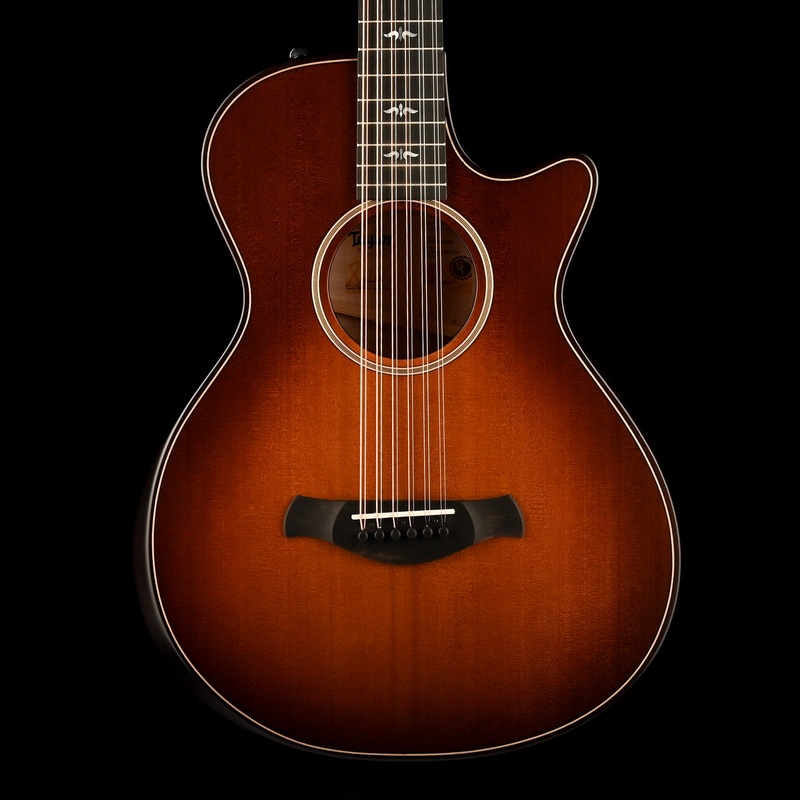 taylor-builder-s-edition-652ce-12-string-wild-honey-burst-acoustic-electric-guitar-with-case Taylor Builder's Edition 652ce 12 String Wild Honey Burst Acoustic Electric Guitar With Case