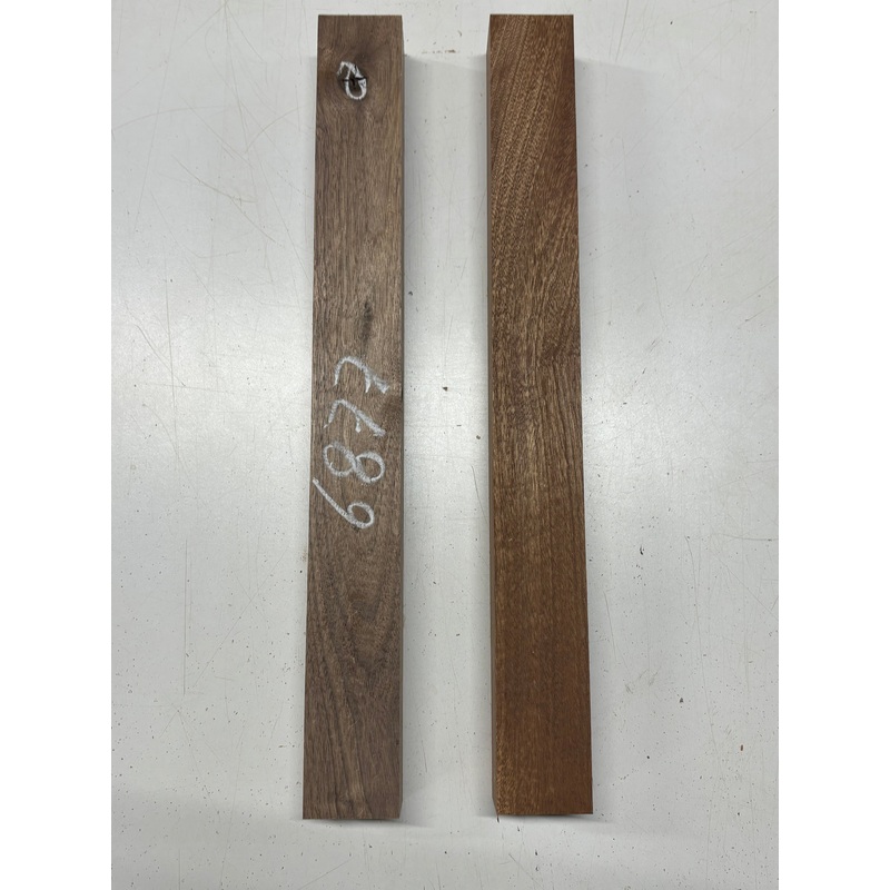 2-pack-2-species-black-walnut-sapele-turning-wood-blanks-20-1-2-x2-1-4-x1-7-8-6877 2 Pack, 2 Species Black Walnut + Sapele Turning Wood Blanks 20-1/2"x2-1/4"x1-7/8"#6877