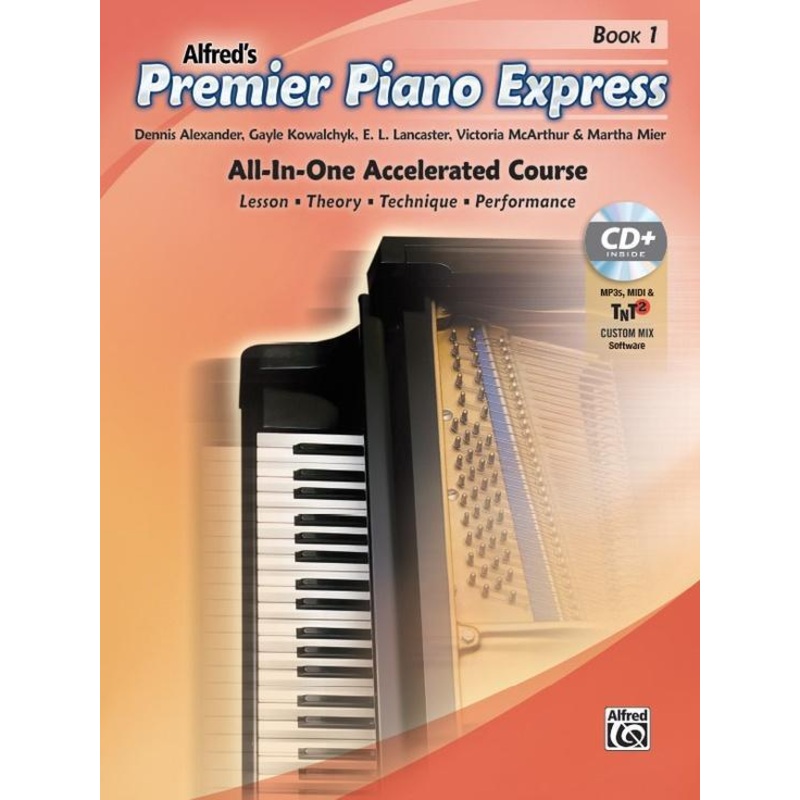 alfreds-premier-piano-express-book-1-book-cd-rom Alfreds Premier Piano Express, Book 1 Book & CD Rom