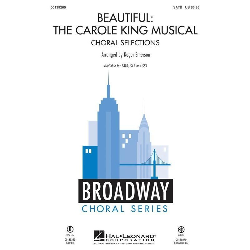 beautiful-the-carole-king-musical-carole-king-arr-roger-emerson-choral-showtrax-cd Beautiful: The Carole King Musical, Carole King Arr. Roger Emerson Choral Showtrax CD