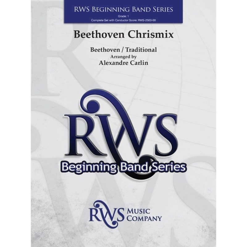 beethoven-chrismix-concert-band-grade-1 Beethoven Chrismix - Concert Band Grade 1