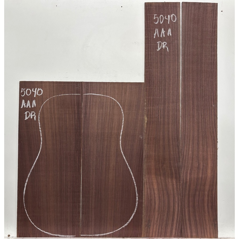 east-indian-rosewood-dreadnought-aaa-grade-guitar-back-side-set-5040 East Indian Rosewood Dreadnought AAA Grade Guitar Back & Side Set #5040