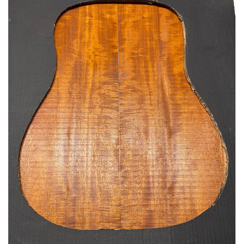 flame-genuine-mahogany-dreadnought-guitar-back-set-4157 Flame Genuine Mahogany Dreadnought Guitar Back Set #4157