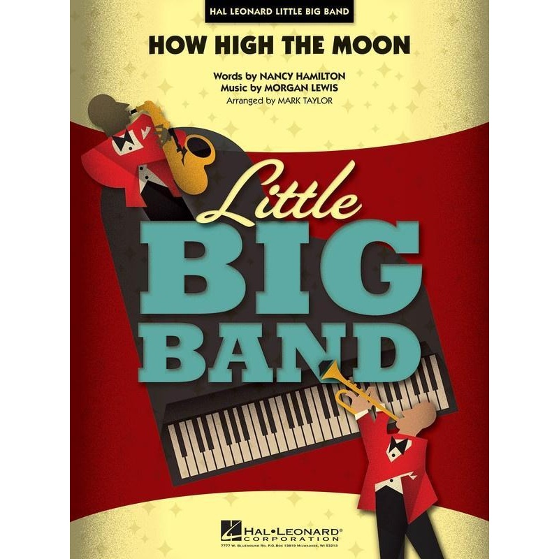 how-high-the-moon-arr-mark-taylor-stage-band-chart-grade-4 How High the Moon, Arr. Mark Taylor Stage Band Chart Grade 4