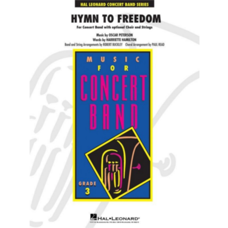 hymn-to-freedom-oscar-peterson-arr-robert-buckley-paul-read-concert-band-chart-grade-3 Hymn to Freedom, Oscar Peterson Arr. Robert Buckley, Paul Read Concert Band Chart Grade 3