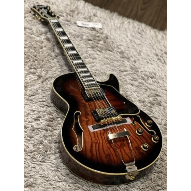 ibanez-artcore-expressionist-ag95qa-dark-brown-sunburst Ibanez Artcore Expressionist AG95QA - Dark Brown Sunburst