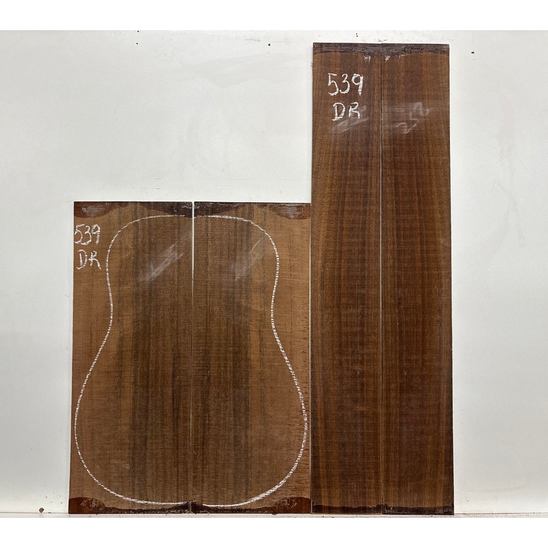 indian-laurel-dreadnought-guitar-back-and-side-set-539 Indian Laurel Dreadnought Guitar Back and Side Set #539