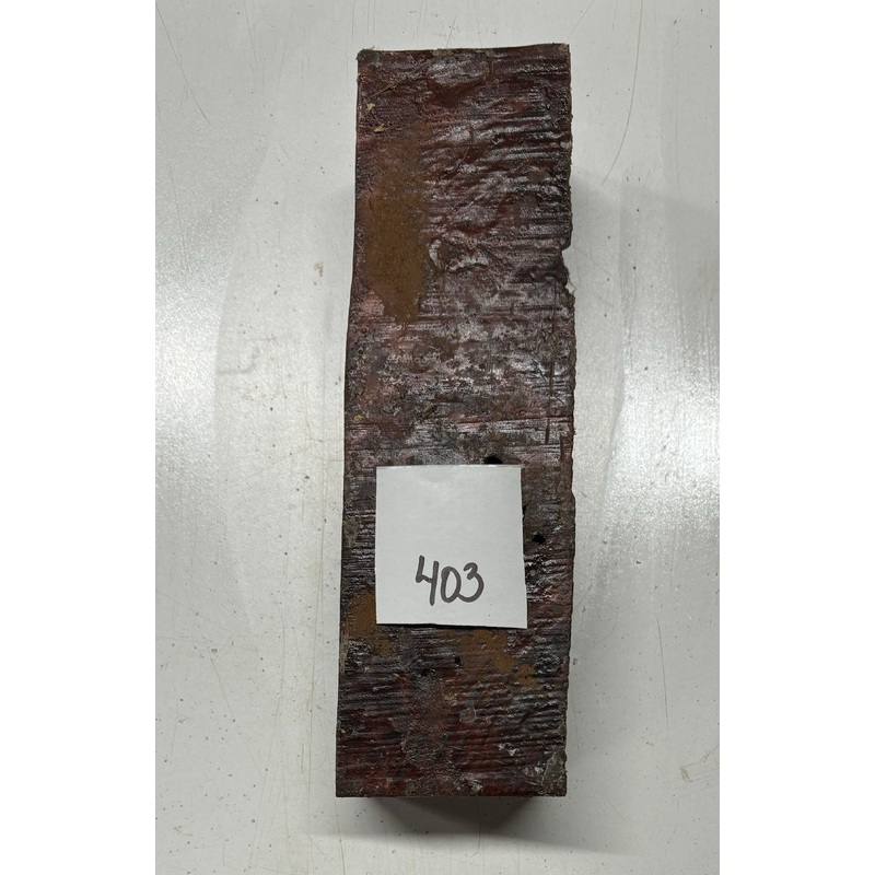 australian-red-mallee-pepper-mill-blank-9-x-3-x-3-403 Australian Red Mallee Pepper Mill Blank 9" x 3" x 3" #403