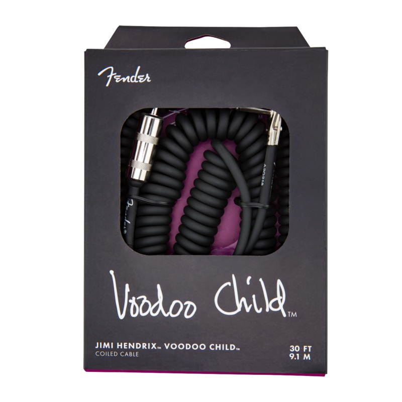 fender-hendrix-voodoo-child-cable-black Fender Hendrix Voodoo Child Cable Black