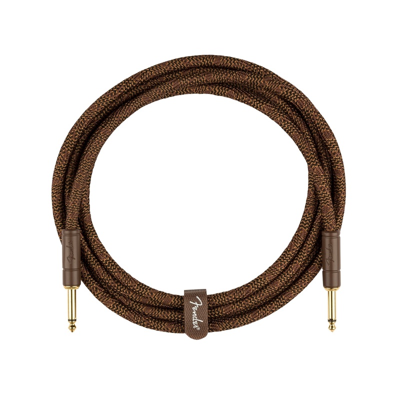 fender-paramount-acoustic-instrument-cable-10-ft-brown Fender Paramount Acoustic Instrument Cable, 10 ft, Brown