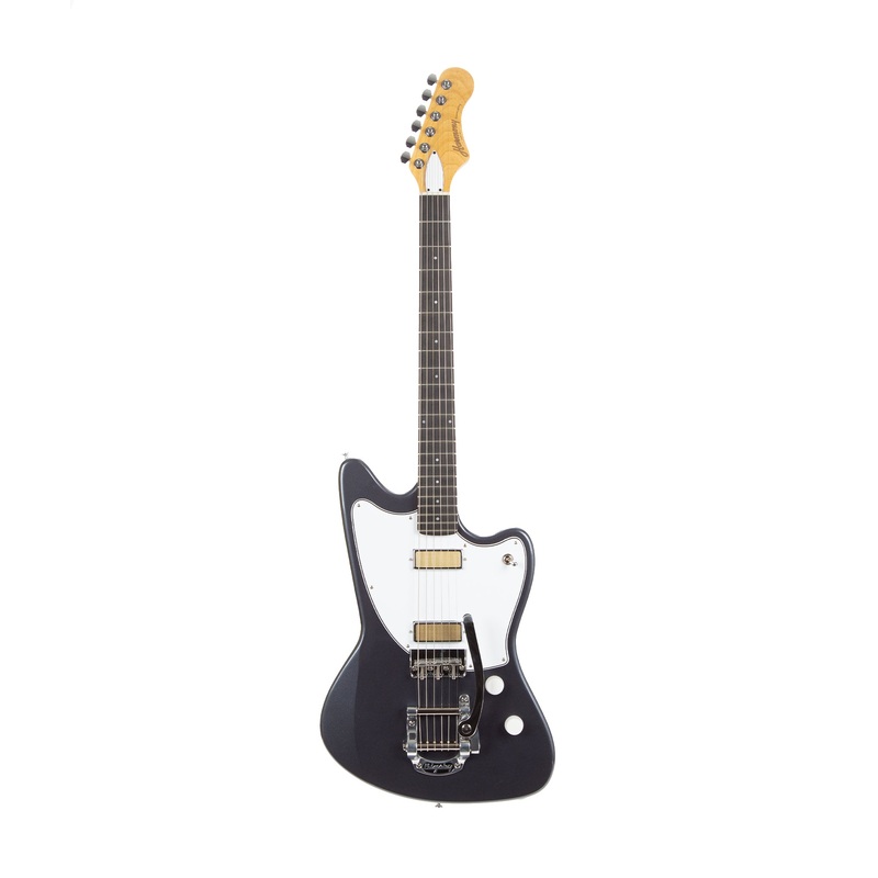 harmony-standard-series-silhouette-w-bigsby-electric-guitar-w-case-rw-fb-slate Harmony Standard Series Silhouette w/ Bigsby Electric Guitar w/Case, RW FB, Slate