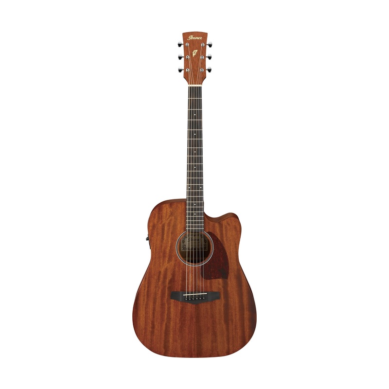 ibanez-pf12mhce-opn-mahogany-acoustic-guitar-w-electronics-open-pore-natural Ibanez PF12MHCE-OPN Mahogany Acoustic Guitar w/Electronics, Open Pore Natural