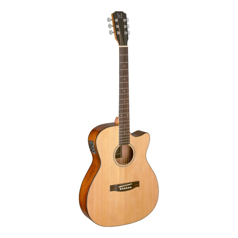j-n-guitars-natural-coloured-acoustic-electric-auditorium-guitar-with-solid-spruce-top-bessie-series J.N GUITARS Natural-coloured acoustic-electric auditorium guitar with solid spruce top, Bessie series