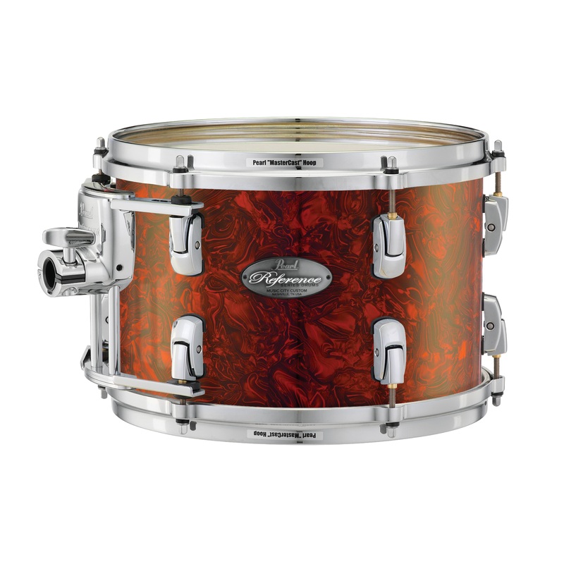 pearl-music-city-custom-13-x11-reference-series-tom-burnt-orange-abalone-rf1311t-c419 Pearl Music City Custom 13"x11" Reference Series Tom BURNT ORANGE ABALONE RF1311T/C419