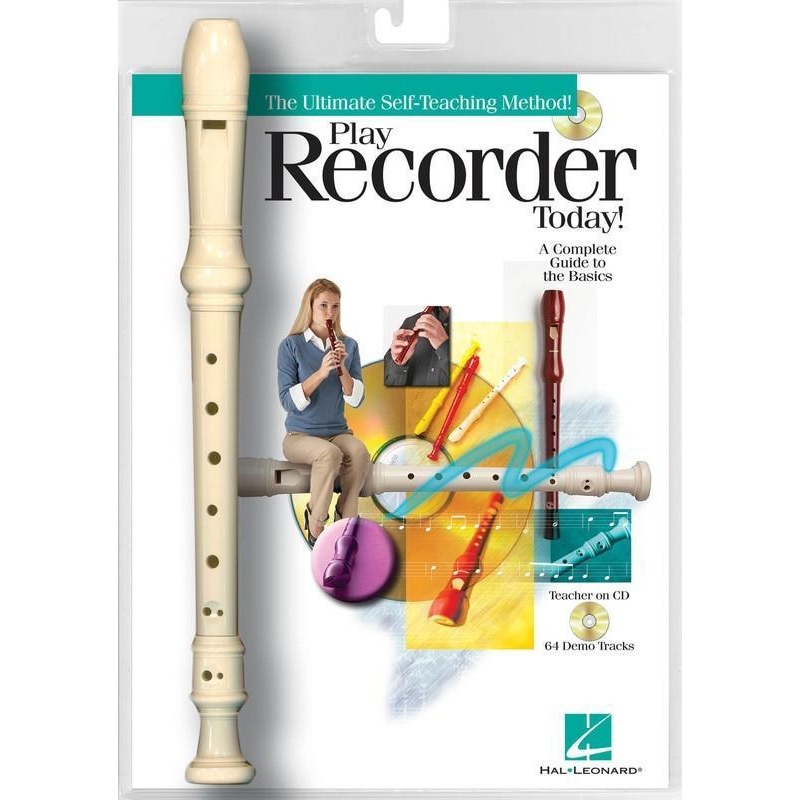 play-recorder-today-book-cd-with-recorder Play Recorder Today! Book/CD with Recorder