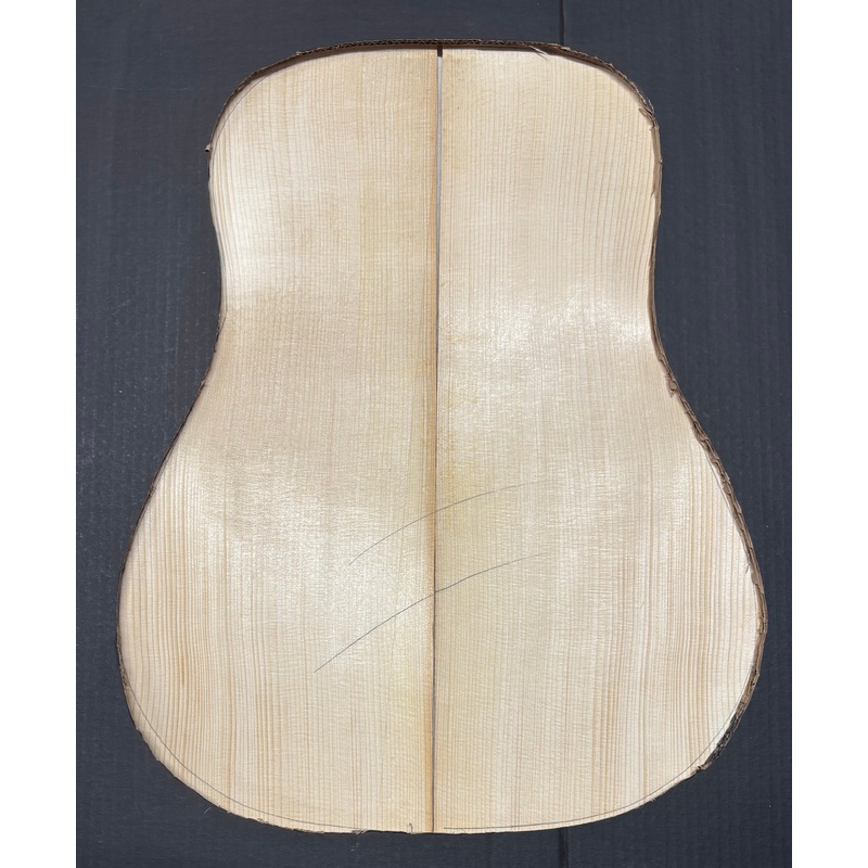 adirondack-spruce-red-spruce-dreadnought-guitar-top-241 Adirondack Spruce (Red Spruce) Dreadnought Guitar Top #241