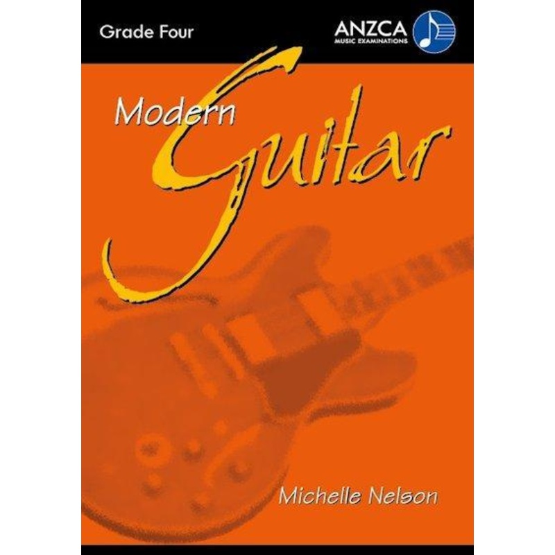 anzca-modern-guitar-grade-four-book-cd ANZCA Modern Guitar Grade Four, Book & CD