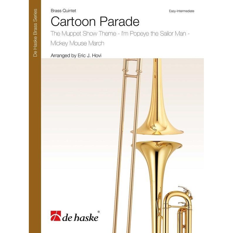 cartoon-parade-arr-eric-j-hovi-brass-quintet Cartoon Parade, Arr. Eric J. Hovi Brass Quintet