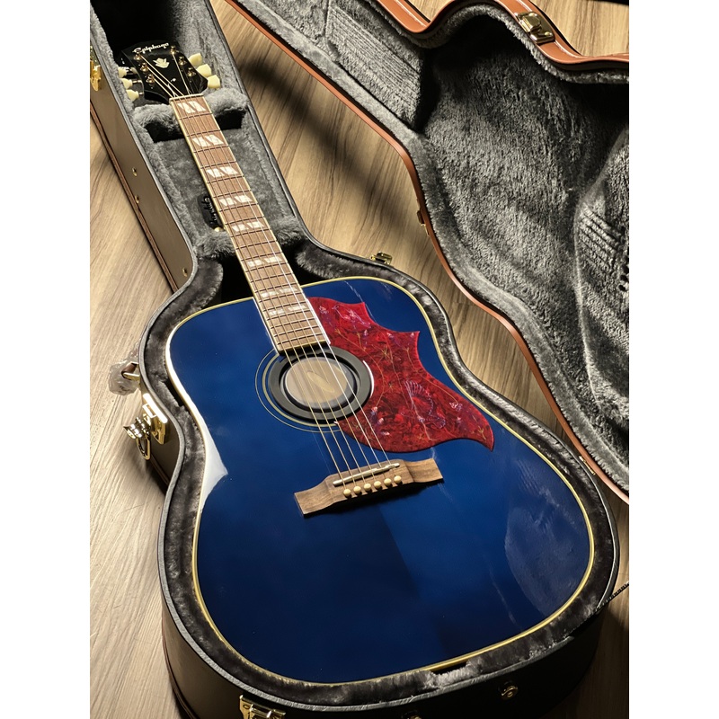 epiphone-miranda-lambert-bluebird-acoustic-electric-in-blue-bonnet Epiphone Miranda Lambert Bluebird Acoustic electric in Blue Bonnet