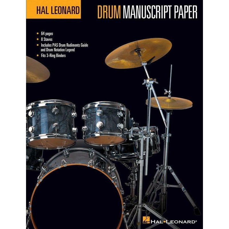 hal-leonard-drum-manuscript-paper Hal Leonard Drum Manuscript Paper