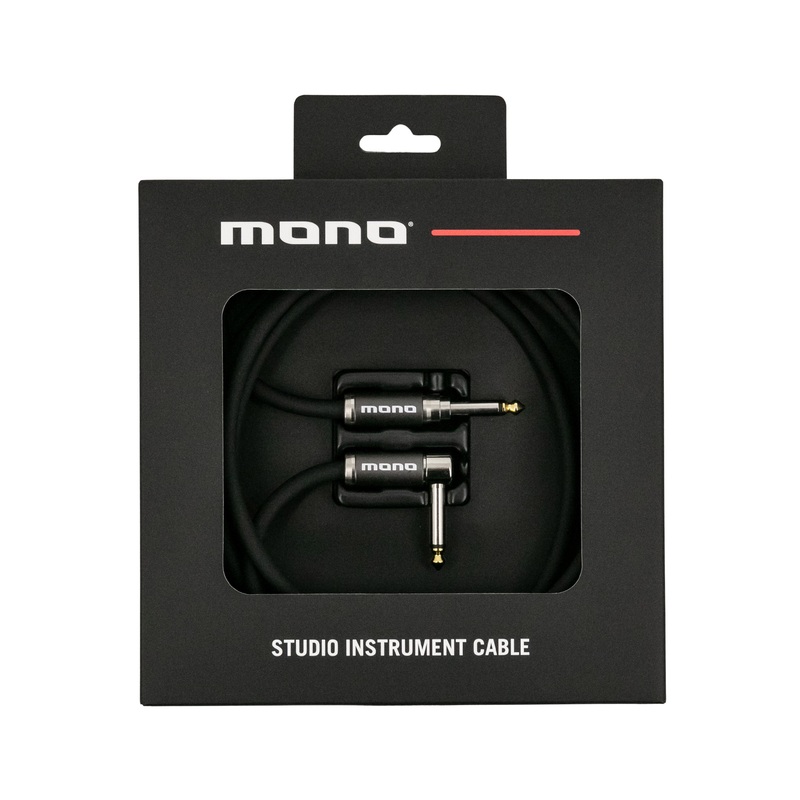 mono-studio-instrument-cable-standard-angled-to-silent-connector MONO Studio Instrument Cable, Standard Angled to Silent Connector