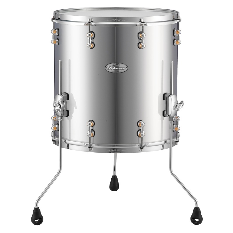 pearl-music-city-custom-reference-pure-18-x16-floor-tom-mirror-chrome-rfp1816f-c426 Pearl Music City Custom Reference Pure 18"x16" Floor Tom MIRROR CHROME RFP1816F/C426