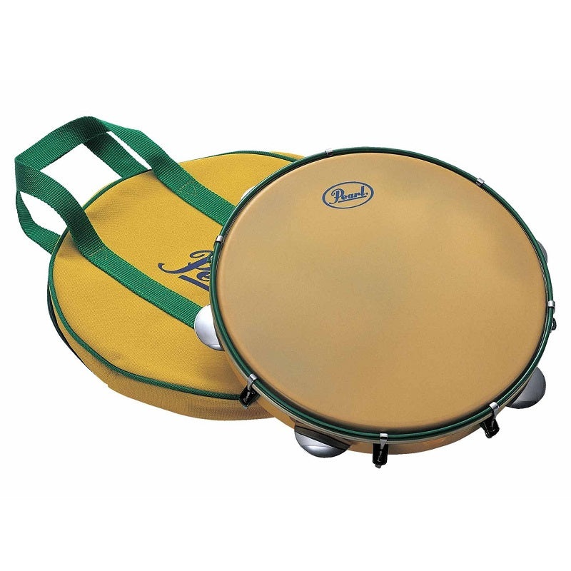 pearl-pandiero-12-6-sets-platinella-plastic-head-with-bag Pearl Pandiero 12" (6 Sets Platinella & Plastic Head) With Bag