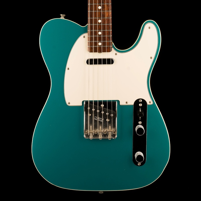 pre-owned-2001-fender-american-vintage-62-telecaster-custom-ocean-turquoise-with-case Pre Owned 2001 Fender American Vintage 62 Telecaster Custom Ocean Turquoise With Case