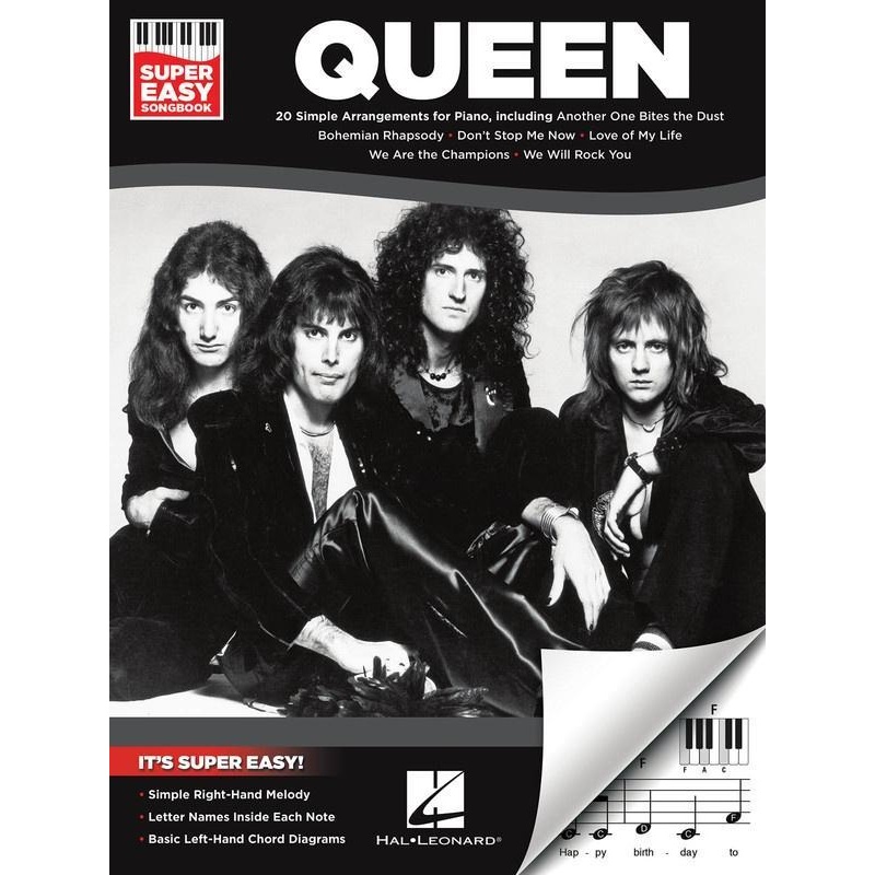 queen-super-easy-songbook-piano Queen - Super Easy Songbook, Piano
