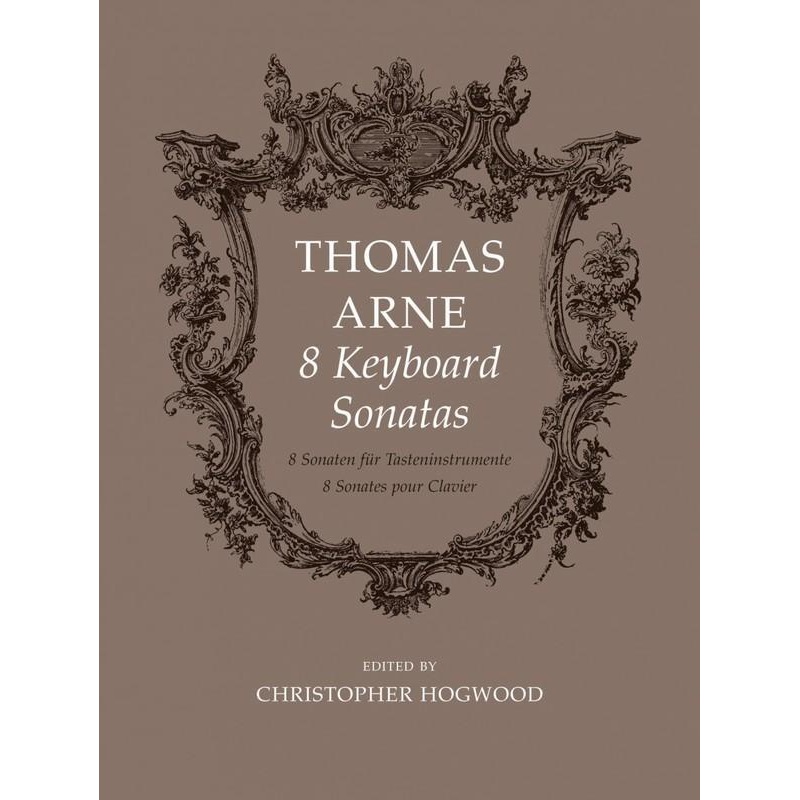 arne-eight-keyboard-sonatas-piano Arne - Eight Keyboard Sonatas, Piano