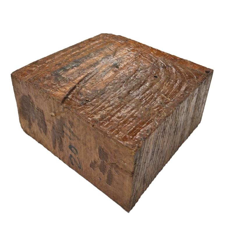 australian-yellow-box-burl-wood-bowl-blank-6-x-6-x-3-428 Australian Yellow Box Burl Wood Bowl Blank, 6" x 6" x 3" | #428