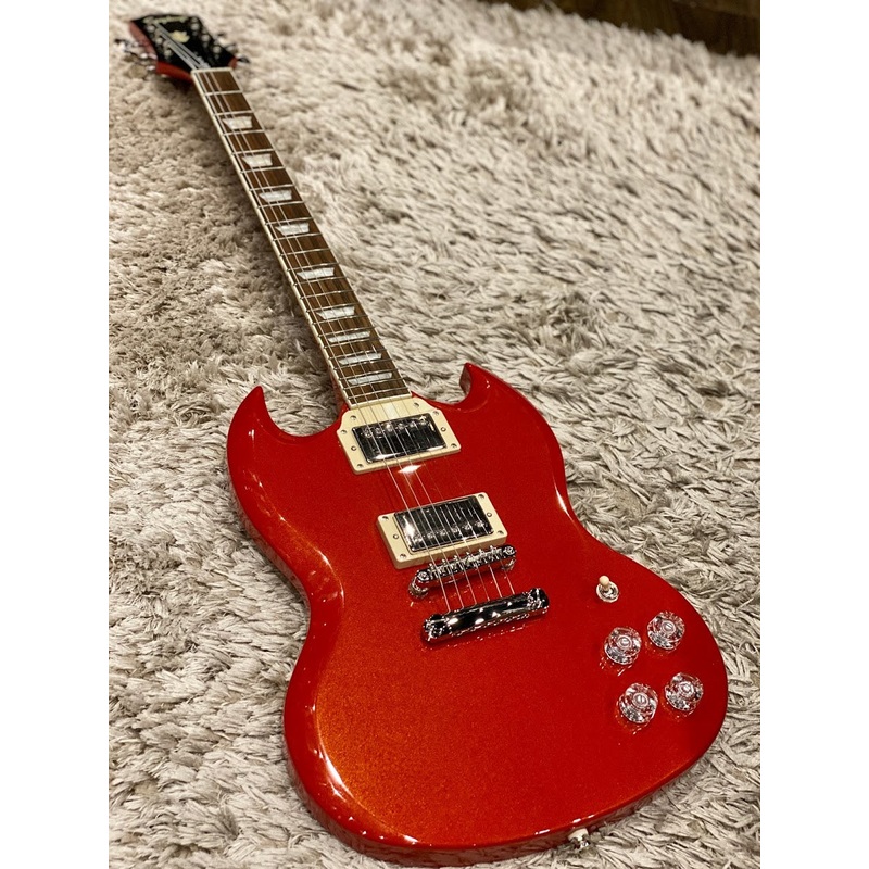 epiphone-sg-muse-in-scarlet-red-metallic Epiphone SG Muse in Scarlet Red Metallic