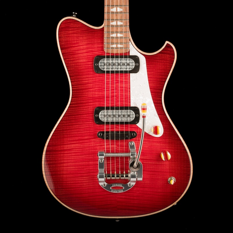 powers-electric-a-type-select-cosmo-red-with-softshell-case Powers Electric A-Type Select Cosmo Red With Softshell Case