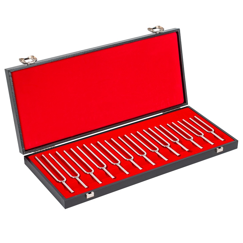 wittner-deluxe-chromatic-tuning-fork-set Wittner Deluxe Chromatic Tuning Fork Set