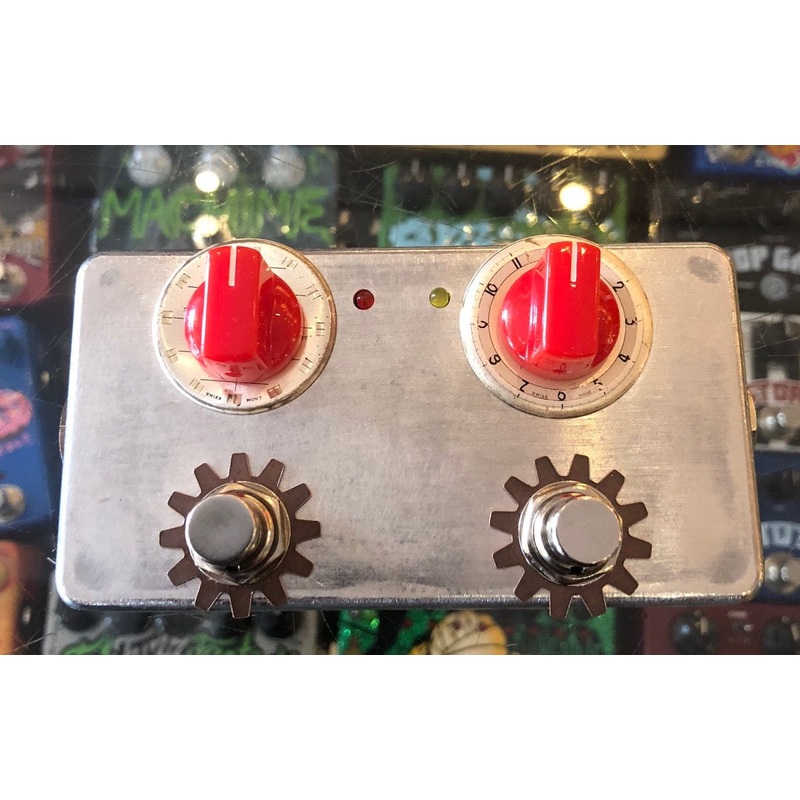 zvex-usa-made-hand-painted-jonny-overload-guitar-pedal-namm-1-1-steampunk ZVex USA Made Hand Painted Jonny Overload Guitar Pedal NAMM 1/1 Steampunk