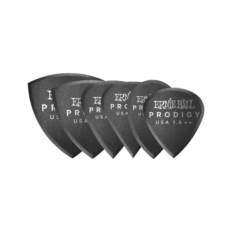 ernie-ball-1-5mm-multi-pack-prodigy-picks-black-6-pack Ernie Ball 1.5mm Multi-Pack Prodigy Picks, Black, 6-Pack