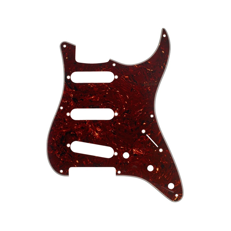 fender-tortoise-57-stratocaster-guitar-pickguard-8-hole Fender Tortoise 57 Stratocaster Guitar Pickguard, 8-Hole