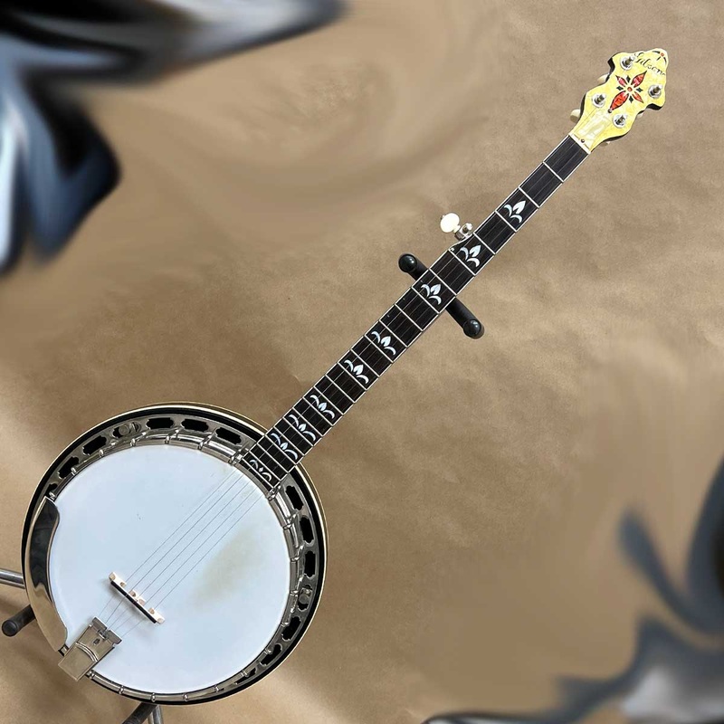 gibson-1930s-tb-11-banjo-conversion-with-huber-tone-ring Gibson 1930s TB-11 Banjo Conversion with Huber Tone Ring