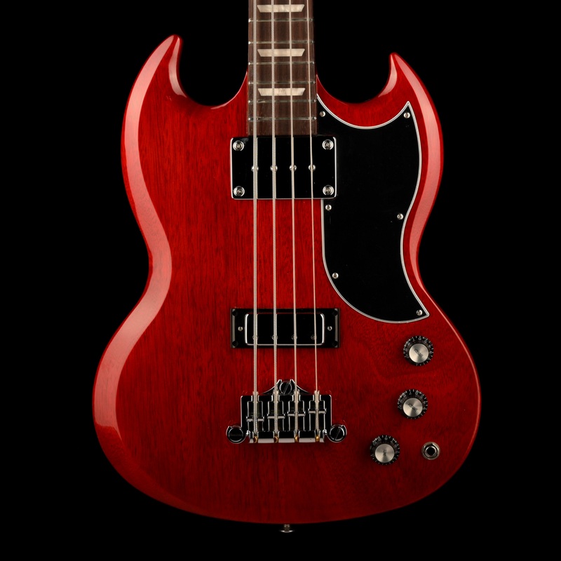 gibson-sg-standard-bass-heritage-cherry-with-case Gibson SG Standard Bass Heritage Cherry with Case