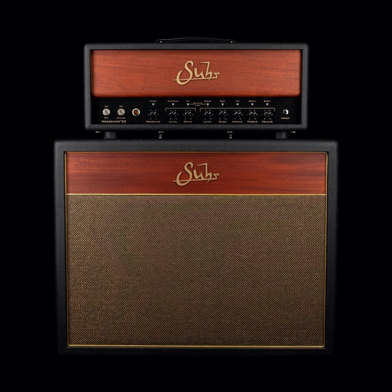 pre-owned-suhr-hedgehog-50-head-and-hedgehog-2x12-cabinet-celestion-g12-65 Pre-owned Suhr Hedgehog 50 Head and Hedgehog 2x12 Cabinet Celestion G12-65