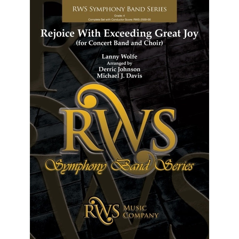 rejoice-with-exceeding-great-joy-concert-band-grade-4 Rejoice With Exceeding Great Joy - Concert Band Grade 4