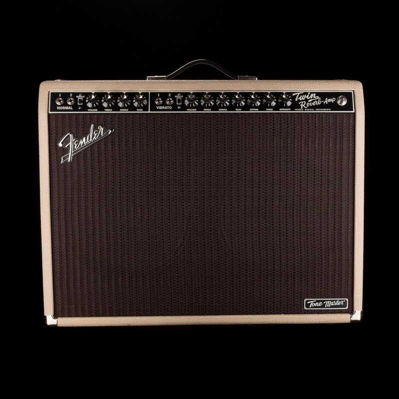 used-fender-tone-master-twin-reverb-blonde-guitar-amp-combo Used Fender Tone Master Twin Reverb Blonde Guitar Amp Combo