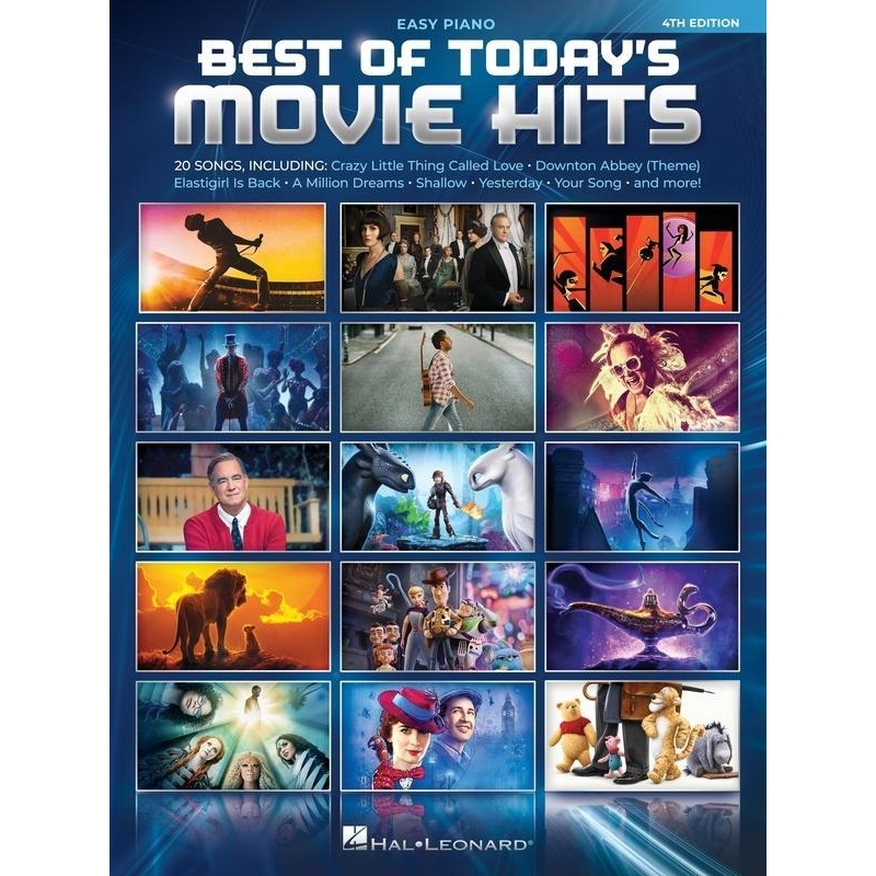 best-of-today-s-movie-hits-4th-edition-easy-piano Best of Today's Movie Hits - 4th Edition, Easy Piano