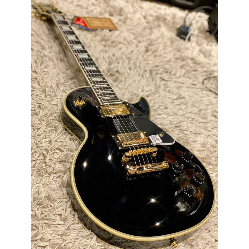 epiphone-limited-edition-les-paul-custom-lite-in-ebony Epiphone Limited Edition Les Paul Custom Lite in Ebony