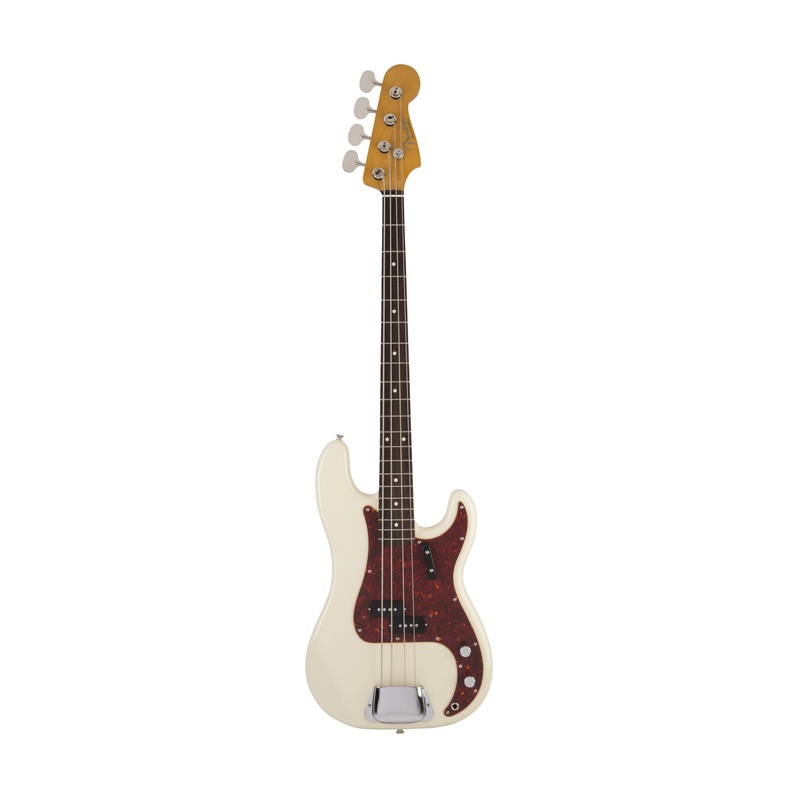 fender-japan-hama-okamoto-signature-precision-bass-guitar-rw-fb-olympic-white Fender Japan Hama Okamoto Signature Precision Bass Guitar, RW FB, Olympic White
