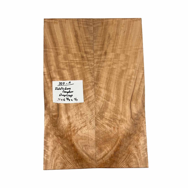 fiddleback-camphor-drop-top-21-x-6-5-8-x-1-4-307-a Fiddleback Camphor Drop Top 21" x 6-5/8" x 1/4" #307-A