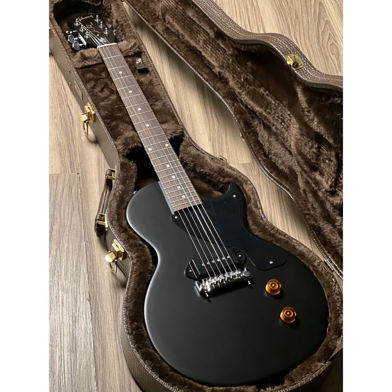 gibson-les-paul-junior-charlie-starr-ebony-satin-w-case-224040192 Gibson Les Paul Junior Charlie Starr Ebony Satin w/Case 224040192