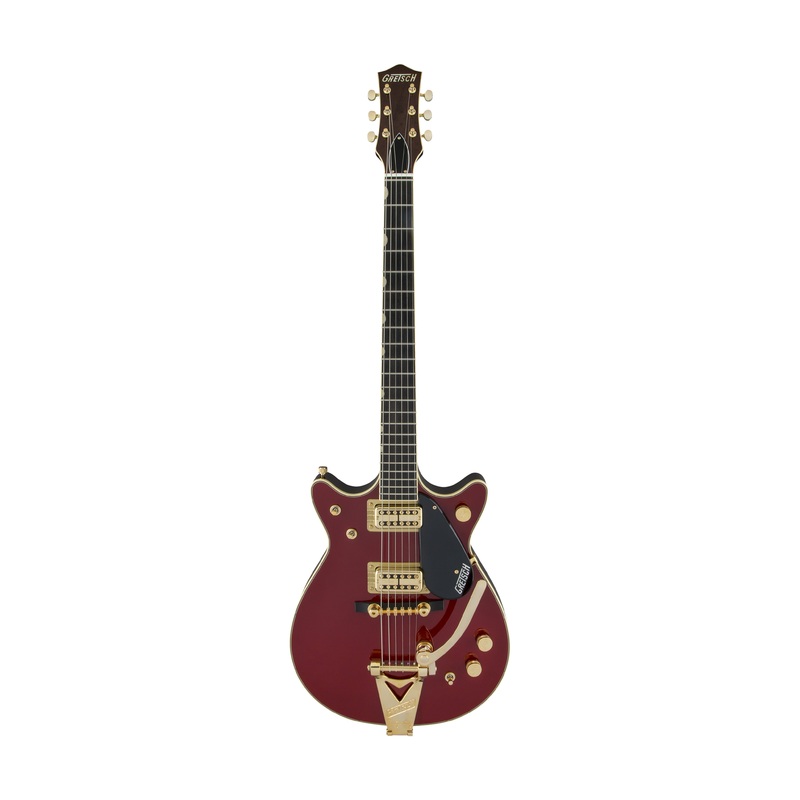 gretsch-g6131t-62-vintage-select-edition-62-duo-jet-electric-guitar-firebird-red Gretsch G6131T-62 Vintage Select Edition 62 Duo Jet Electric Guitar, Firebird Red
