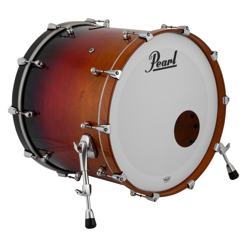 pearl-reference-one-22-x18-bass-drum-cherry-amber-fade-rf1c2218bx-c885 Pearl Reference One 22"x18" Bass Drum CHERRY AMBER FADE RF1C2218BX/C885